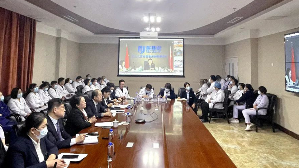 一刻不耽搁，争当行业优等生——太阳成城集团tyc234cc古天乐股份召开2023年医疗工作部署暨三年高质量发展启动会